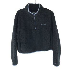 Champion Womens Sherpa Fleece 1/4 Zip Pullover Cr… - image 1